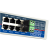 Konwerter szeregowy RS232 RS485 RS422 do TCP/IP 16 portowy do montażu w szafie