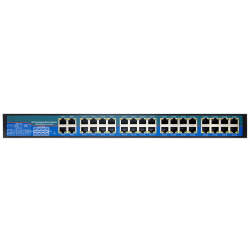 Konwerter szeregowy RS232 RS485 do TCP/IP 32 portowy do montażu w szafie