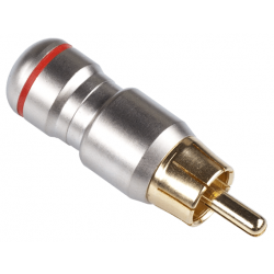 Wtyk RCA metalowy HD-287