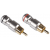 Wtyk RCA metalowy HD-287