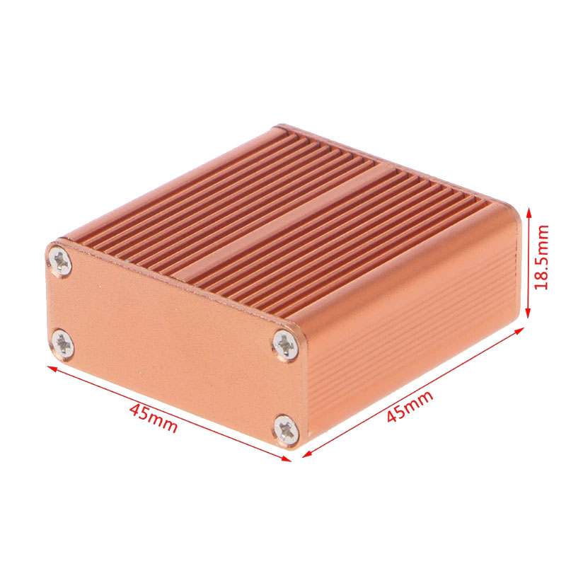 Obudowa aluminiowa 45mm x 45mm x 18mm