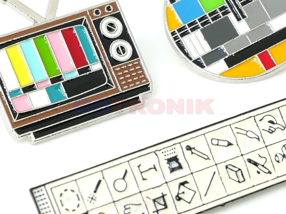 broszka, przypinka, zawieszka, toolbar, photoshop, odznaka zawieszka elektronika, broszka ozdobna, prezent dla elektronika
