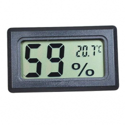 Termometr i higrometr LCD FY-11 w obudowie