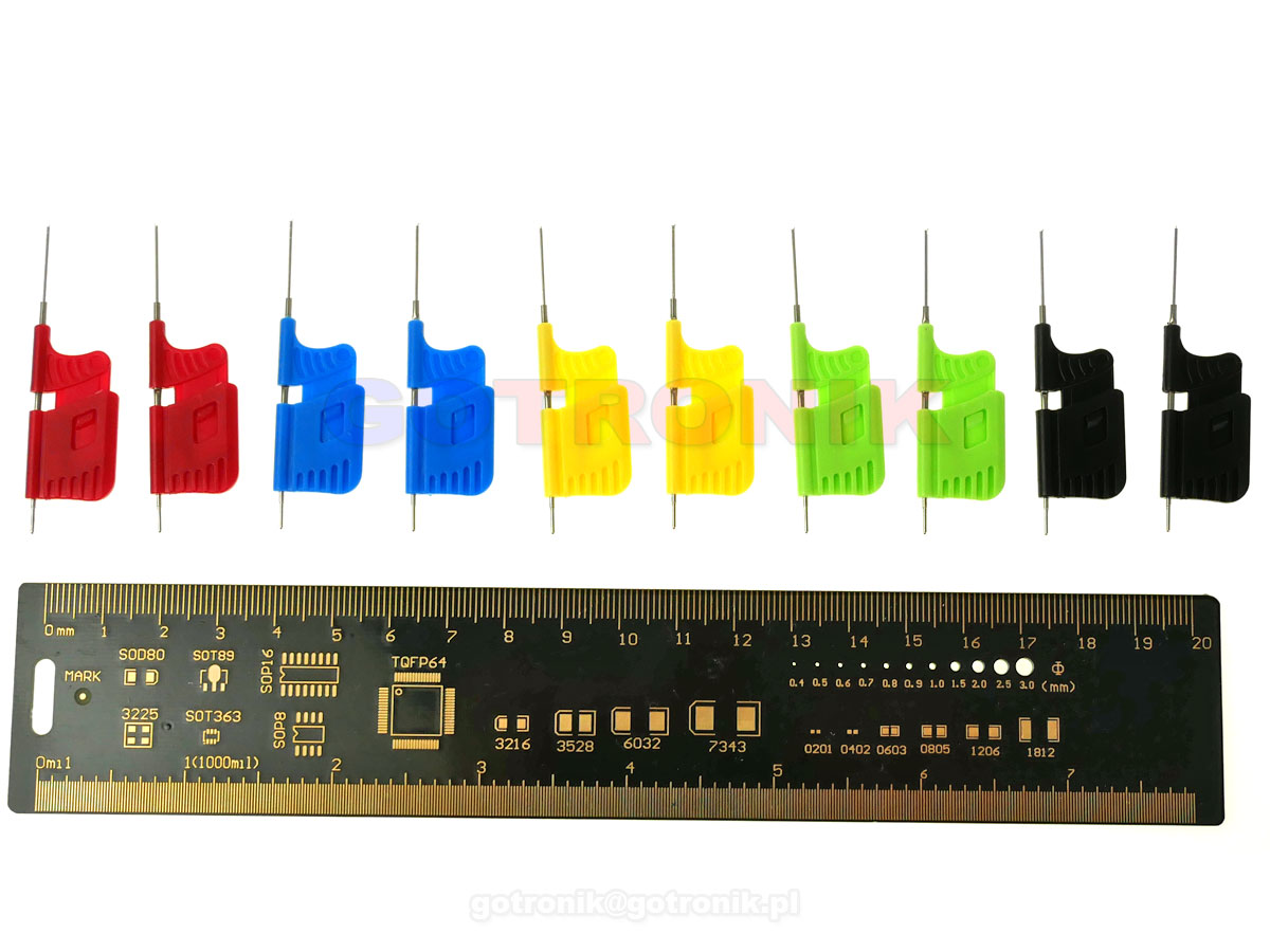 precyzyjne chwytaki pomiarowe mini mikro do programowania i odczytu układów scalonych smd bez wylutu SOP/SOIC/TSSOP/TSOP/SSOP/MSOP/PLCC QFP SMD i DIP