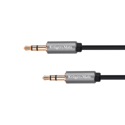 Kabel jack 3.5 wtyk stereo Kruger&Matz Basic