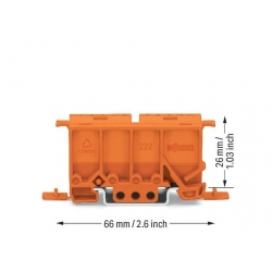 Adapter montażowy do złączek 222 WAGO 222-500