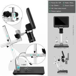 AD249S-M  mikroskop cyfrowy x2000 10