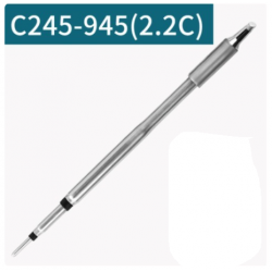 C245-945 grot do lutownic  z kolbą T245 ścięty stożek 2.2C
