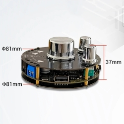 Wzmacniacz audio 2x50W +100W subwoofer Bluetooth 5.1 AUX ZK-R21E