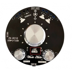 Wzmacniacz audio 2x50W +100W subwoofer Bluetooth 5.1 AUX ZK-R21E