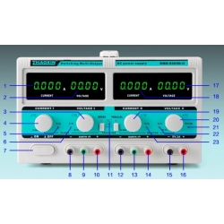 KMD-15005D-II zasilacz laboratoryjny potrójny 0-150V 5A Zhaoxin