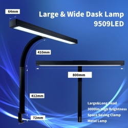 Lampa biurkowa 324 LED z funkcją ściemniania i regulacją barwy