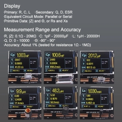 M162  tester elementów elektronicznych RLC DIY KIT