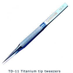 TD-11 pęseta prosta precyzyjna tytanowa Mechanic