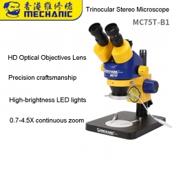 Mikroskop triokularowy MC75T-B1 MINIONEK Mechanic
