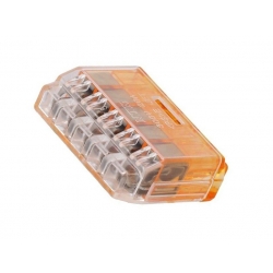 Konektor szybkozłączka QLX5 5x2mm2 transparentna NICHIFU 1szt.
