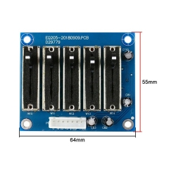 Korektor graficzny, equalizer do wzmacniaczy audio 5 stopniowy