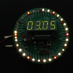 Zegarek elektroniczny z budzikiem KIT DIY