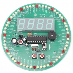 Zegarek elektroniczny z budzikiem KIT DIY