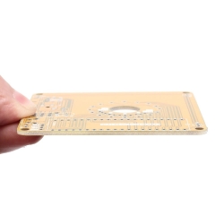 Świecąca kolorowa kula LED z pilotem KIT DIY