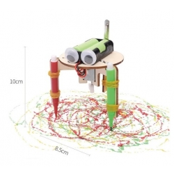 Robot rysujący zabawka edukacyjna DIY KIT