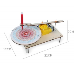 Autoploter zabawka edukacyjna DIY KIT