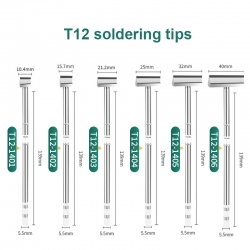 T12-1401 grot do lutownic z kolbą szpatułka 10.4mm