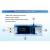 U65-B miernik napięcia i prądu portu USB 3,6V-30V 6A Blue
