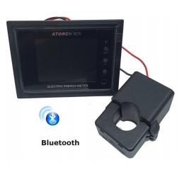 AT24CB miernik wielofunkcyjny AC 50-300V 100A z cewką z Bluetooth