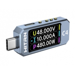 C4 miernik napięcia prądu USB-C 48V 6A WITRN