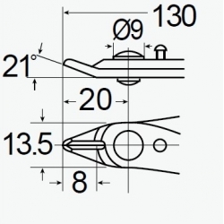 PA-101 szczypce boczne obcinaczki Pro'sKit