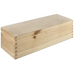Szkatułka pudełko drewniane organizer skrzynka 360x115x107mm