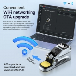 T380 akumulatorowa stacja lutownicza + grot T210 80W Aixun