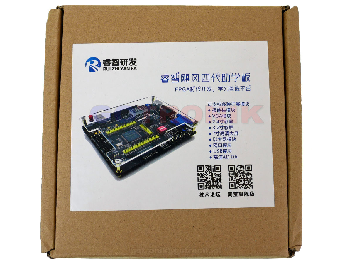 ALTERA Cyclone IV EP4CE6 FPGA Development Board Kit Altera EP4CE NIOSII FPGA Board and USB Downloader Infrared Controller ELEK-203 ELEK203