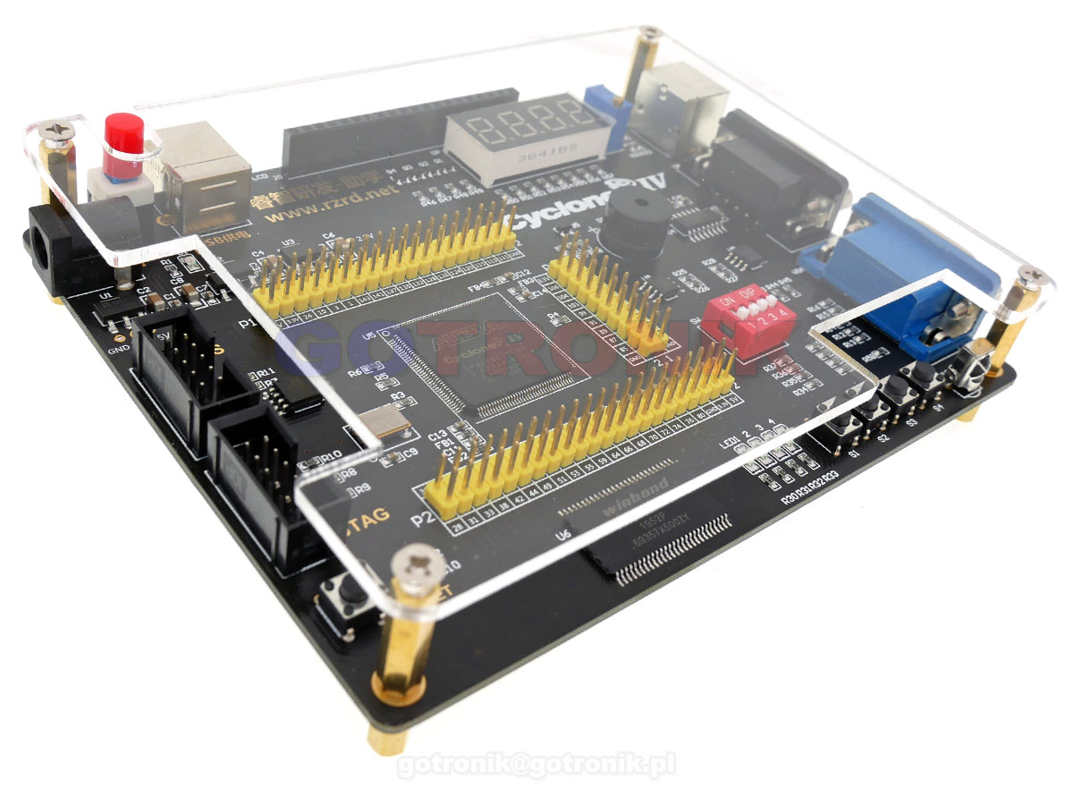 ALTERA Cyclone IV EP4CE6 FPGA Development Board Kit Altera EP4CE NIOSII FPGA Board and USB Downloader Infrared Controller ELEK-203 ELEK203