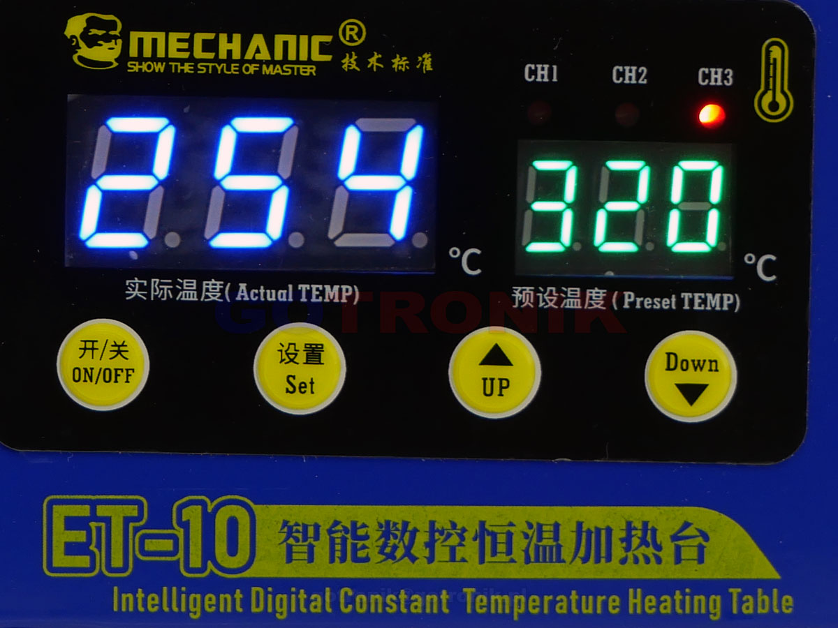 Preheater podgrzewacz ET-10 Mechanic do elektroniki PCB RBS-079 RBS079