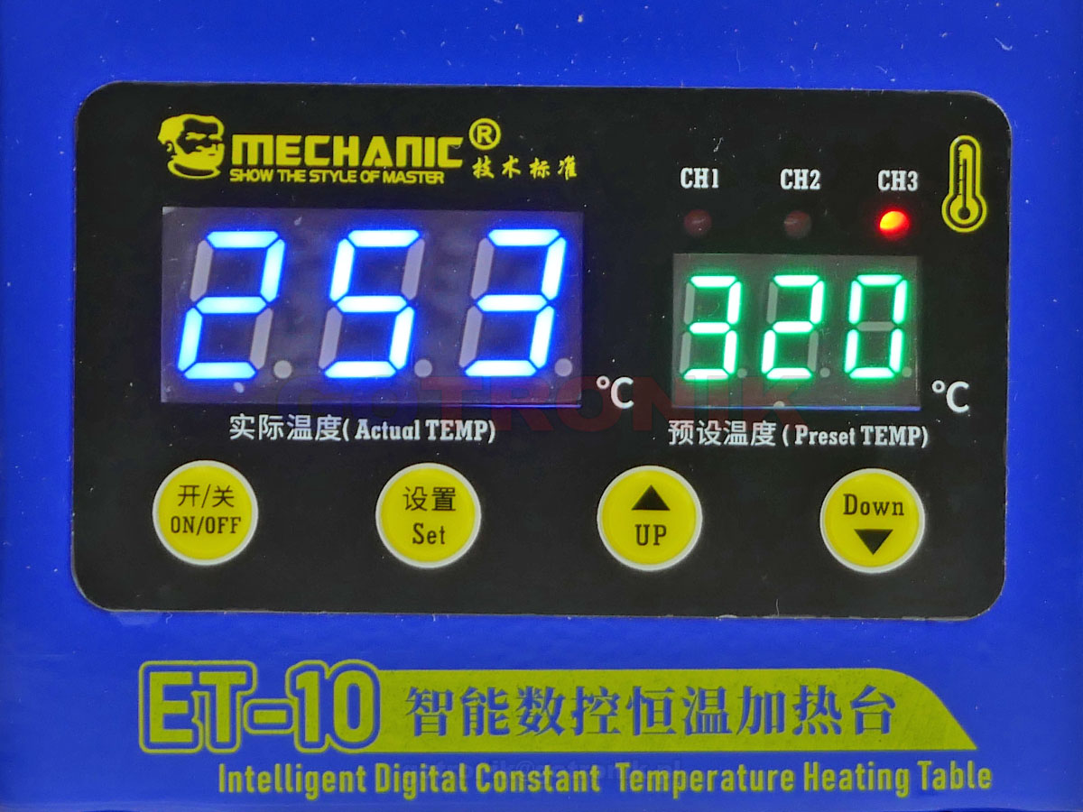 Preheater podgrzewacz ET-10 Mechanic do elektroniki PCB RBS-079 RBS079