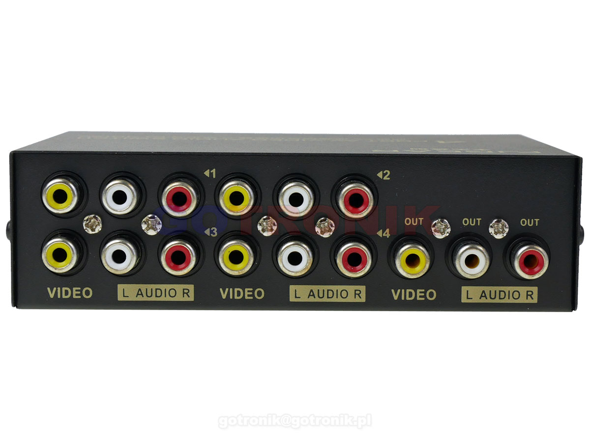 przełącznik FJ-401AV switch audio i video
