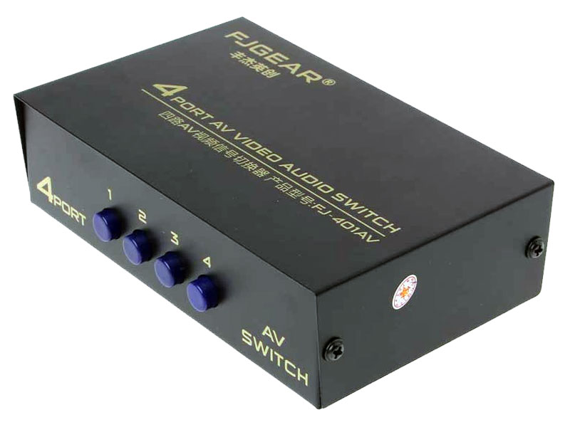 przełącznik FJ-401AV switch audio i video
