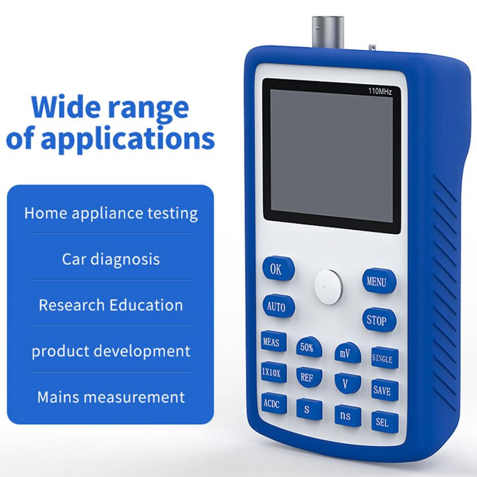 Fnirsi 1C15 przenośny oscyloskop cyfrowy 110MHz