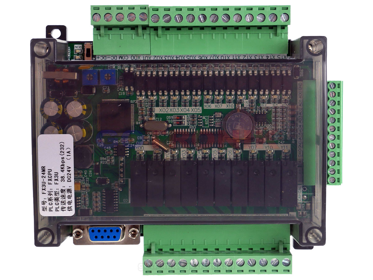 Obudowa dwuczęściowa na szynę DIN 125x90x40mm TS32 do sterownika PLC