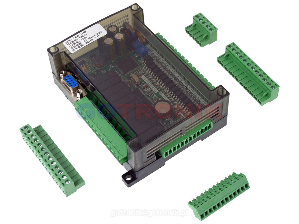 Obudowa dwuczęściowa na szynę DIN 125x90x40mm TS32 do sterownika PLC