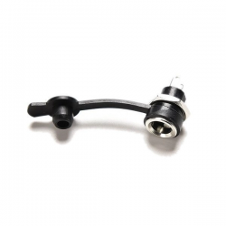 Gniazdo zasilania DC 2,5/5,5mm - jack 5.5x2.5 przykręcane 2 pin