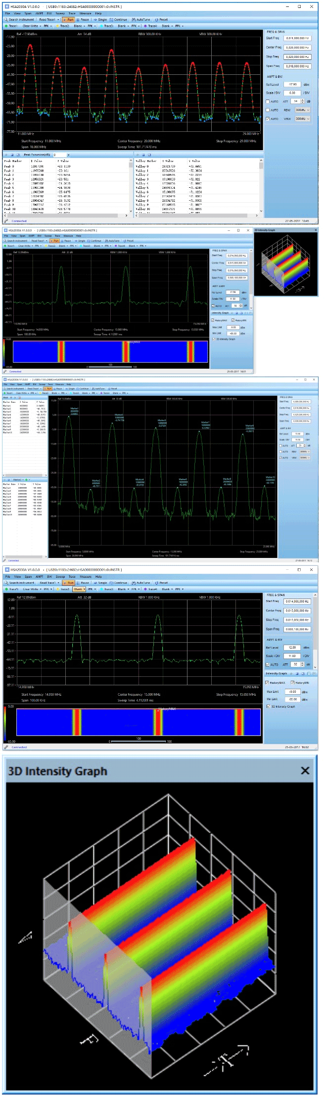 HSA2030A analizator widma 9kHz do 3,2GHz Hantek