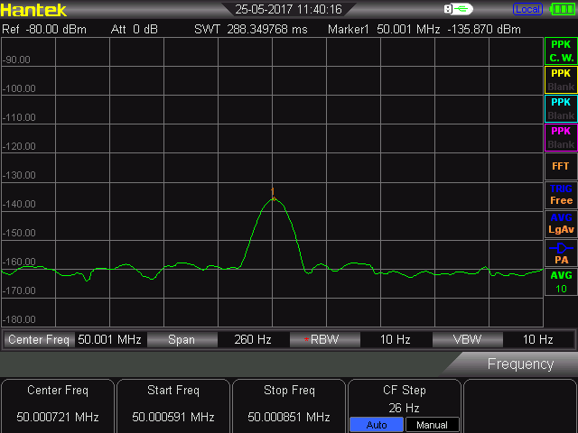 HSA2030A analizator widma 9kHz do 3,2GHz Hantek