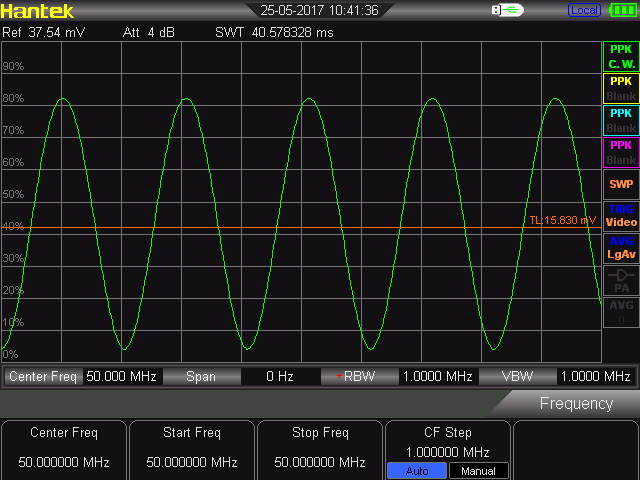 HSA2030A analizator widma 9kHz do 3,2GHz Hantek