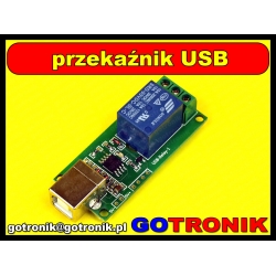 Moduł 1 przekaźnika sterowanego poprzez USB