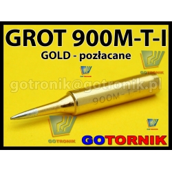 Grot 900M-T-I GOLD do stacji lutowniczych produkcji Zhaoxin/ Aoyue / PT / WEP / Yihua /