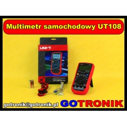 Multimetr samochodowy UT108 UT-108