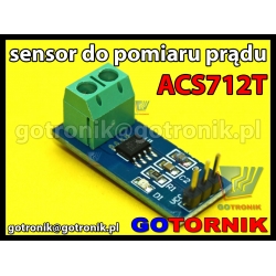 Sensor do pomiaru prądu ACS712T 20A